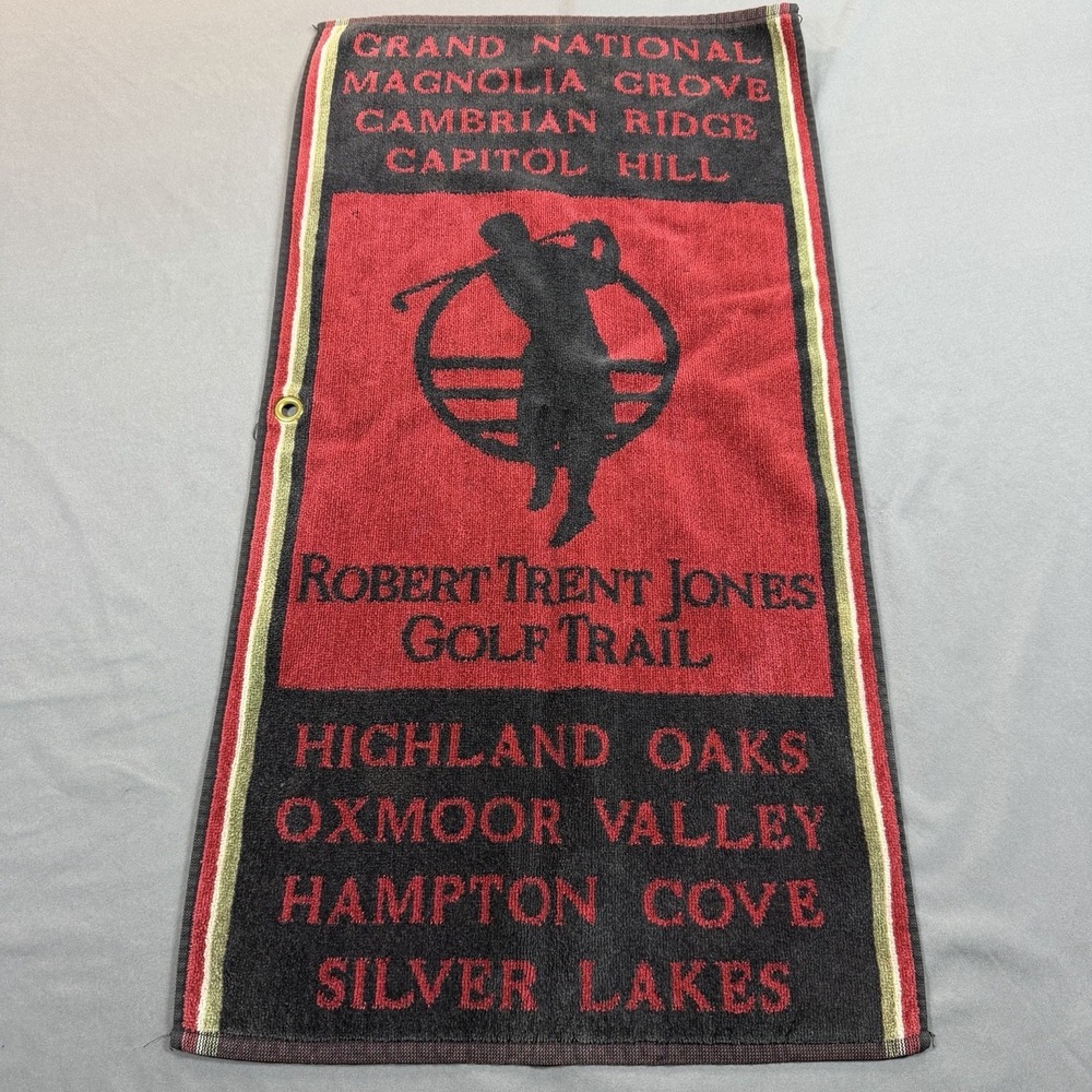 Robert Trent Jones Golf Trail Courses Caddie Towel 37"x14"